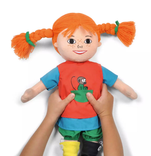 PIPPI LONGSTOCKING - Pippi Longstocking Soft-Bodied Talking Doll